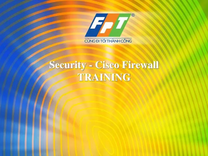 security cisco firewall training