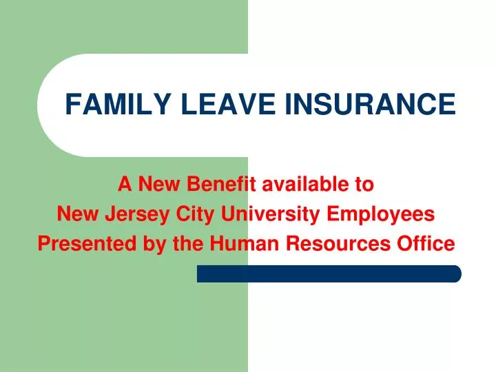family leave insurance