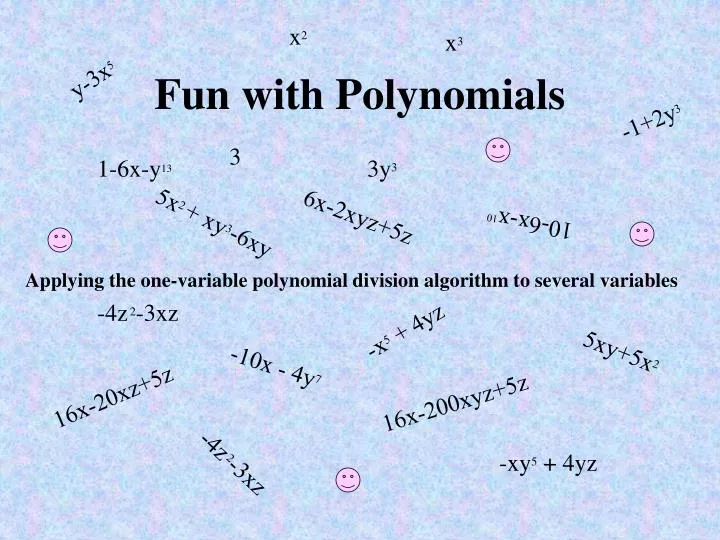 PPT - Fun With Polynomials PowerPoint Presentation, Free Download - ID ...