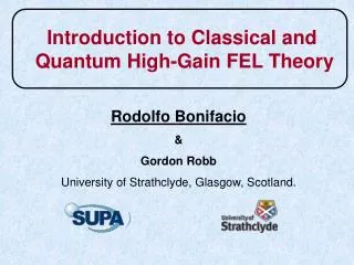 Introduction to Classical and Quantum High-Gain FEL Theory