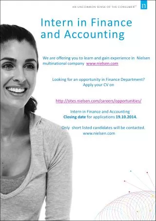 Intern in Finance and Accounting