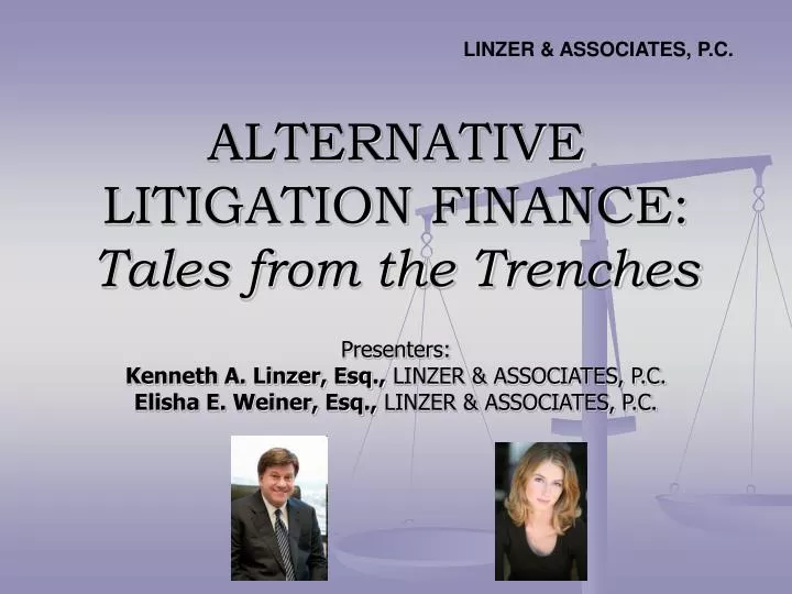 alternative litigation finance tales from the trenches