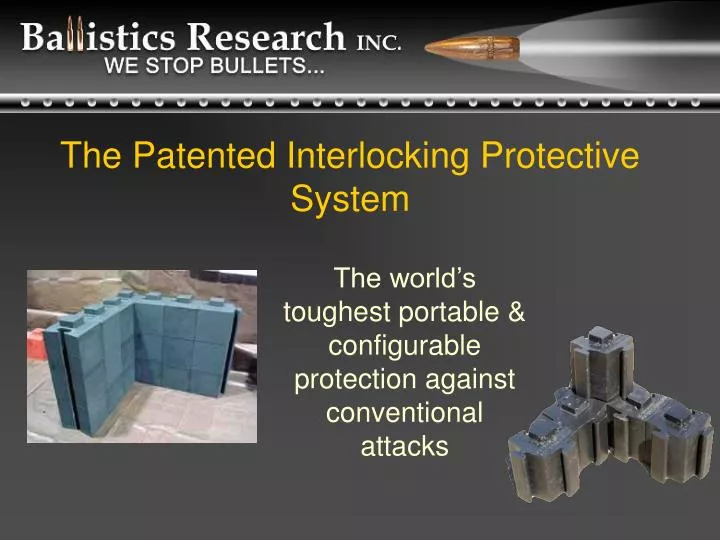 the patented interlocking protective system