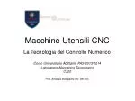 Macchine Utensili CNC - slide 1