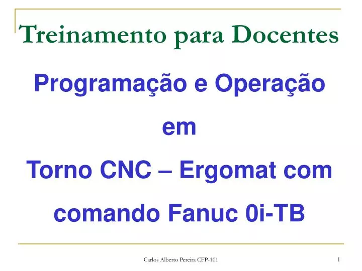 COMO FAZER UM PROGRAMA ISO PARA TORNO CNC