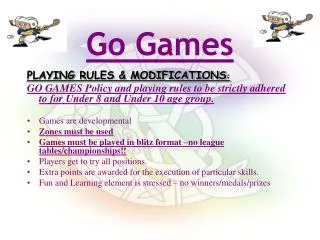 PLAYING RULES &amp; MODIFICATIONS :