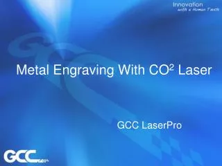 Metal Engraving With CO 2 Laser