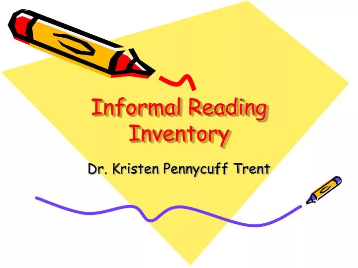 informal reading inventory