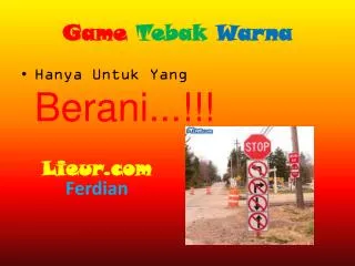 game tebak warna
