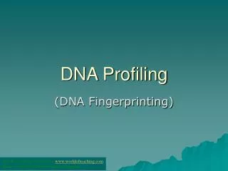 DNA Profiling