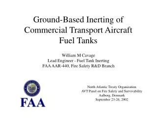 Ground-Based Inerting of Commercial Transport Aircraft Fuel Tanks