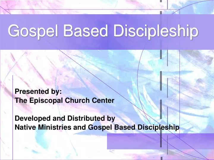 gospel based discipleship
