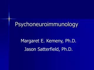 psychoneuroimmunology