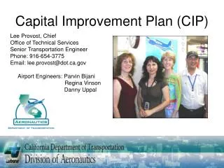 Capital Improvement Plan (CIP)