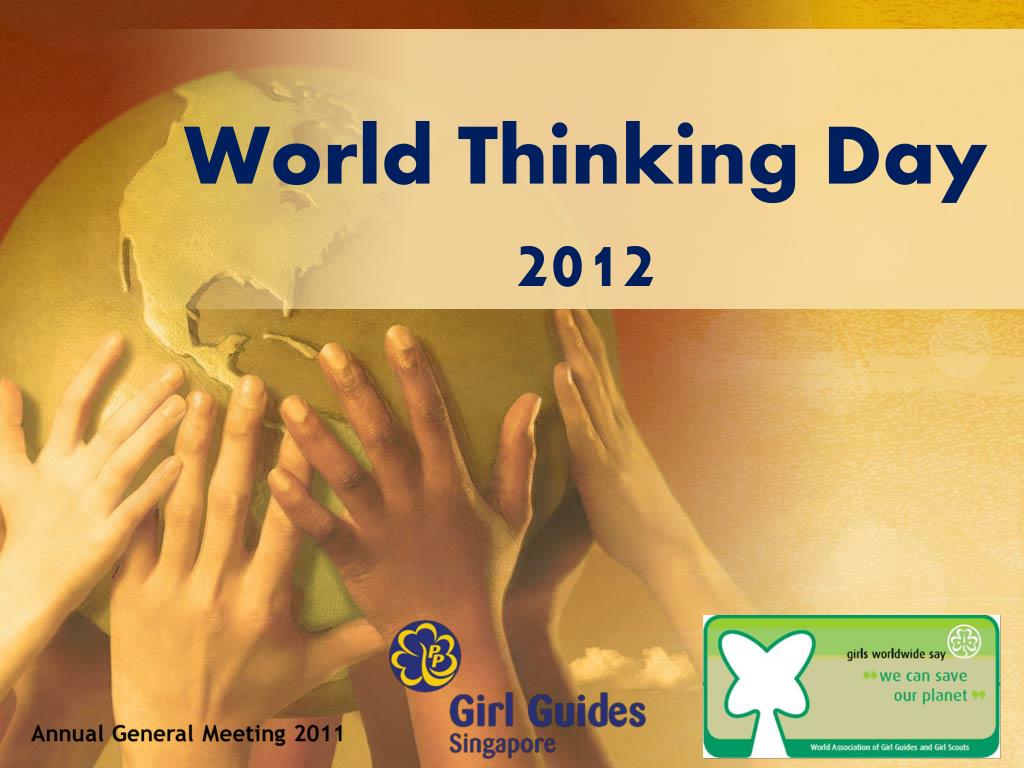PPT - World Thinking Day 2012 PowerPoint Presentation, free download ...