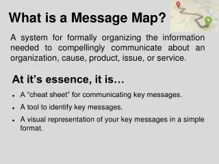 What is a Message Map?