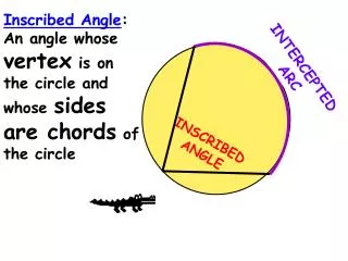 INSCRIBED ANGLE