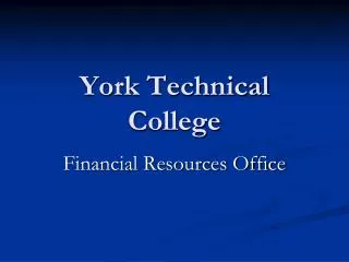 York Technical College