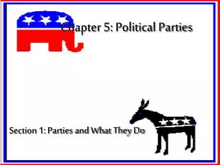 chapter 5 political parties