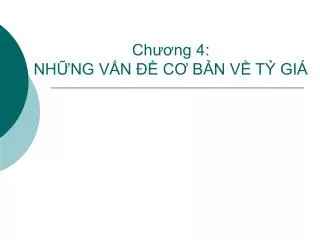 ch ng 4 nh ng v n c b n v t gi