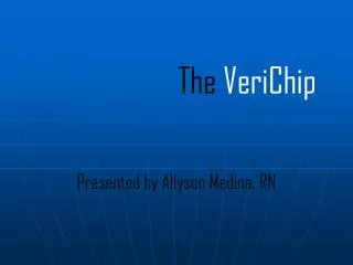 the verichip