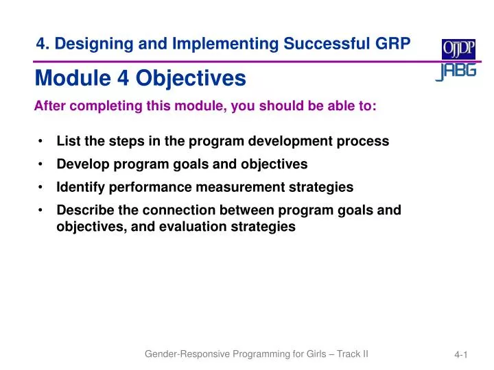 4 designing and implementing successful grp