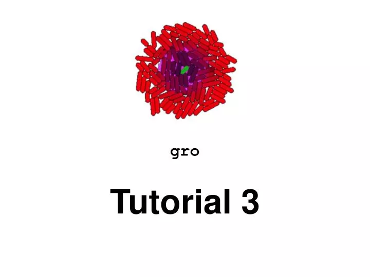 gro tutorial 3