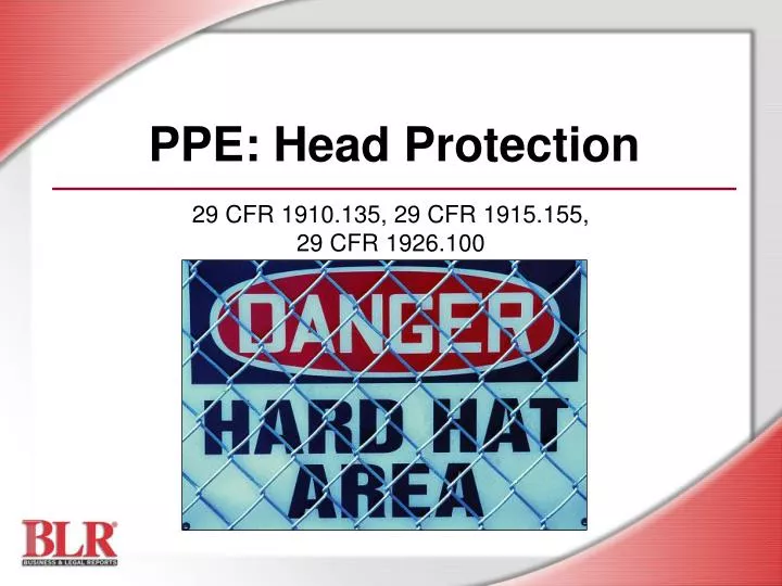 ppe head protection
