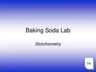 Baking Soda Lab