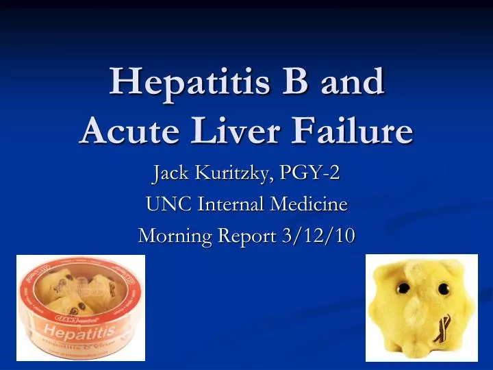 hepatitis b and acute liver failure