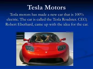 Tesla Motors