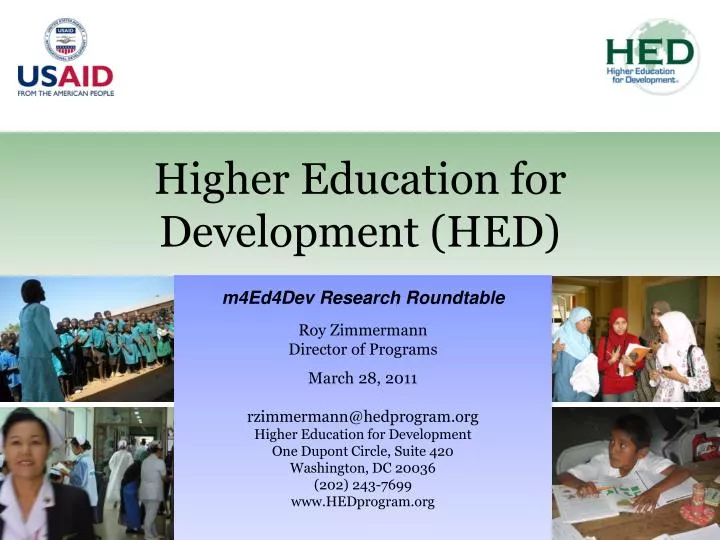 higher education for development hed