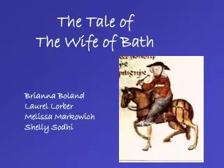 The Tale of The Wife of Bath