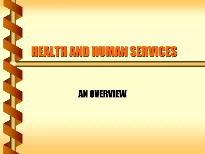 health and human services