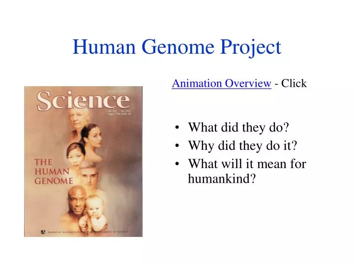 human genome project