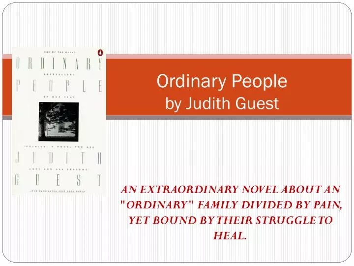 ordinary people by judith guest