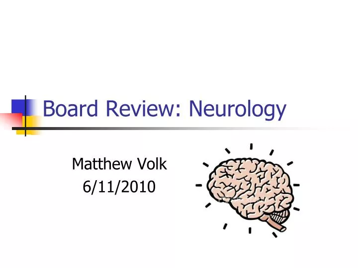 board review neurology