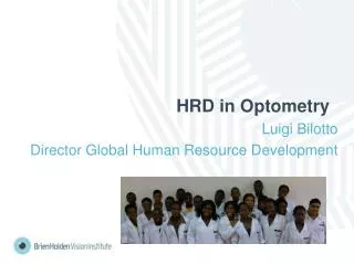 HRD in Optometry
