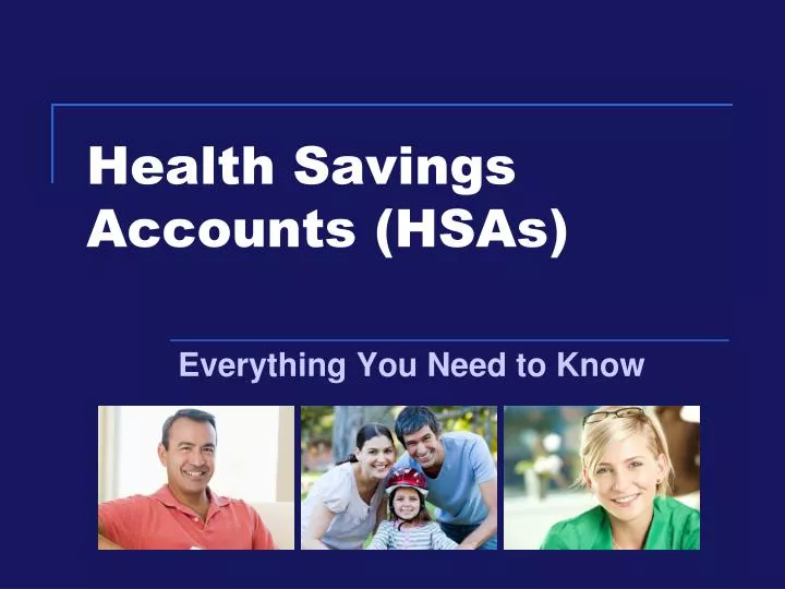 health savings accounts hsas