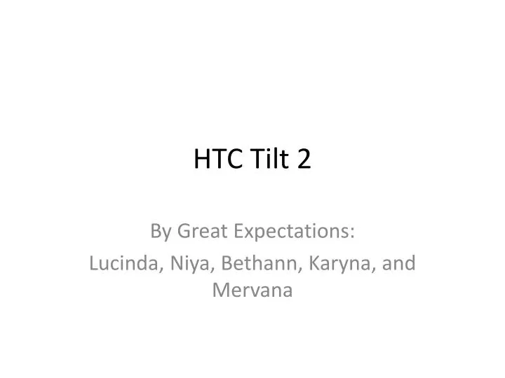 htc tilt 2