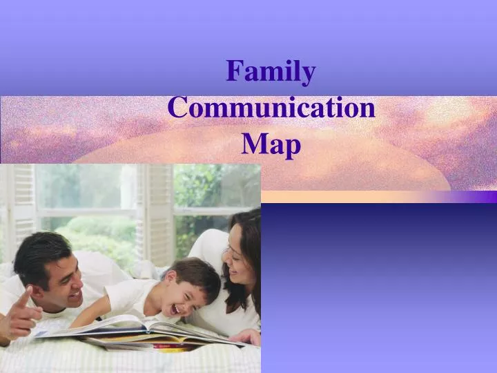 family communication map