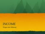 INCOME - slide 1