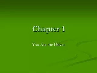 Chapter 1