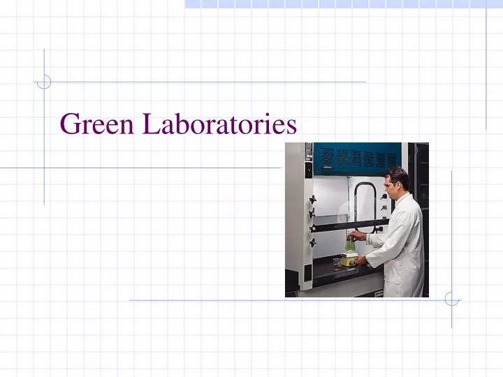 green laboratories