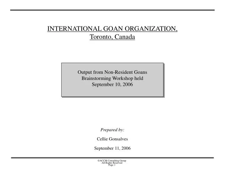 international goan organization toronto canada