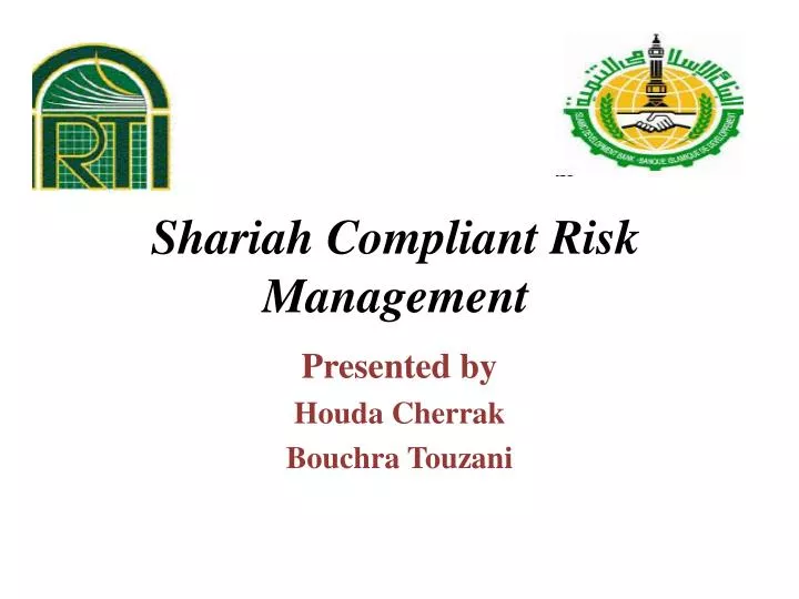 shariah compliant risk management