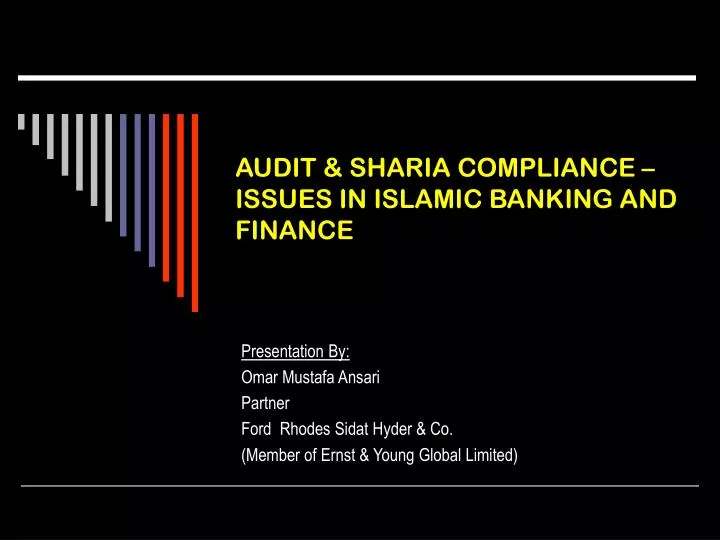 audit sharia compliance issues in islamic banking and finance