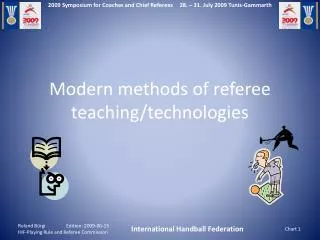 Modern methods of referee teaching/technologies