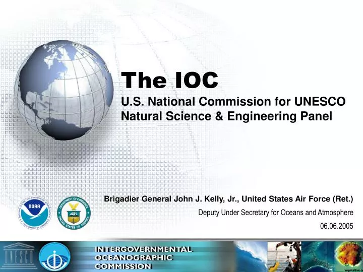 the ioc u s national commission for unesco natural science engineering panel