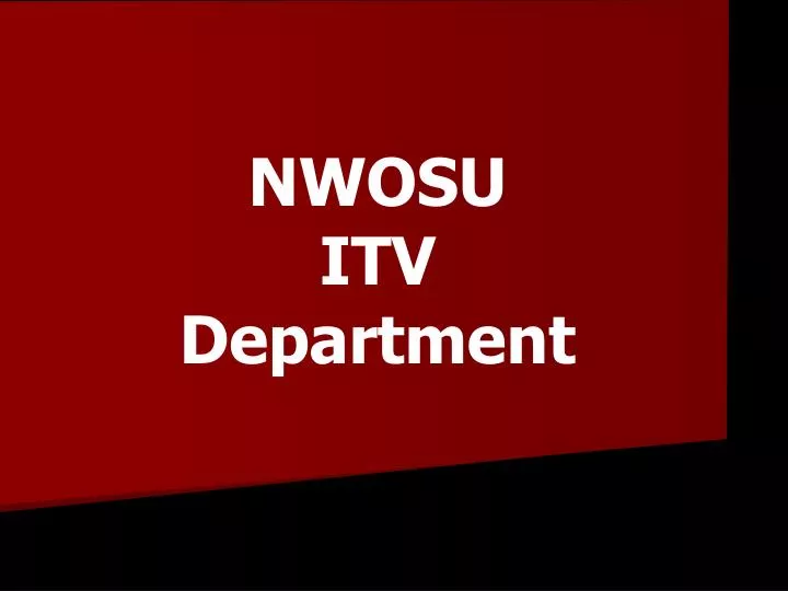 nwosu itv department
